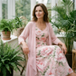 🌸 Elegant to-delt blomsterkjolesett for damer – Perfekt sommerferie-look