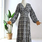 🔥Hot Sale - 50% OFF ✨ Casual Print V-neck Long Dress – Effortless Elegance For Sunny Days & Special Moments 🌸