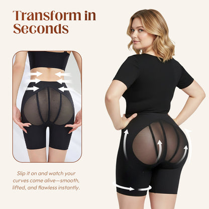 🔥Høymidjede rumpeløftende formende shorts