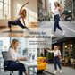 Elegante yogabukser med mageformende effekt