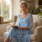 🌸 Elegant to-delt blomsterkjolesett for damer – Perfekt sommerferie-look