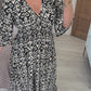 🔥Hot Sale - 50% OFF ✨ Casual Print V-neck Long Dress – Effortless Elegance For Sunny Days & Special Moments 🌸