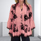 🔥 HOT SALG – 49 % RABATT 🔥 Dame boho topp med print og volanger