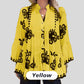🔥 HOT SALG – 49 % RABATT 🔥 Dame boho topp med print og volanger