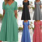 ⏳Time-Limited Special⏰Women’s V-Neck Short Sleeve Long Dresses