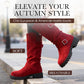 🔥Siste dag: 60 % avslag!⏰👢Damer Slouchy Boots til midt på leggen🎁