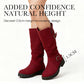 🔥Siste dag: 60 % avslag!⏰👢Damer Slouchy Boots til midt på leggen🎁