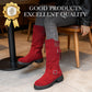 🔥Siste dag: 60 % avslag!⏰👢Damer Slouchy Boots til midt på leggen🎁