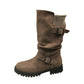 🔥Siste dag: 60 % avslag!⏰👢Damer Slouchy Boots til midt på leggen🎁