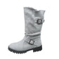 🔥Siste dag: 60 % avslag!⏰👢Damer Slouchy Boots til midt på leggen🎁