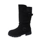 🔥Siste dag: 60 % avslag!⏰👢Damer Slouchy Boots til midt på leggen🎁