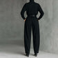 ⏳Begrenset tilbud: 49 % rabatt⏰Elegant turtleneck-top og høyt liv-bukse til kvinner (få et gratis belte)👚👖