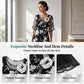 🔥 Hot tilbud – Dame elegant chiffonkjole med blomsterprint