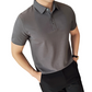 Herre kjølende ensfarget business casual kortermet skjorte