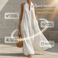 Elegant sommer casual halter maxikjole