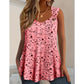 👚 50 % RABATT NÅ! 🌸 Tank-top med blomstermønster for damer – myk, pustende og ermeløs – perfekt for varme dager, strandturer eller avslappet lag-på-lag-stil ☀️