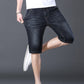 Pustende Stretch Denimshorts for Menn