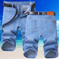 Pustende Stretch Denimshorts for Menn