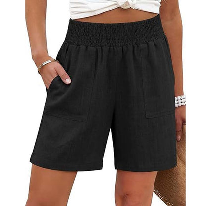 Uformelle dameshorts med lommer