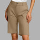 Women's Solid Color Casual Shorts