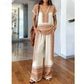 👗 49 % RABATT I BEGRENSET TID! ✨ Sett med mønstret topp og bukser for damer – boho-mønstre, avslappet passform, perfekt til ferien 🌴