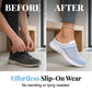 Dame Pustende Mesh Slip-On Mule Sneakers