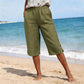 Dame pustende sommer capribukser