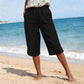 Dame pustende sommer capribukser