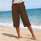 Dame pustende sommer capribukser
