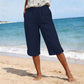 Dame pustende sommer capribukser
