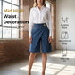 Women's Asymmetrical Wide-Leg Shorts