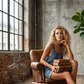 Dame casual denim jumpsuit