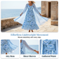 🌸👗 Elegant to-delt blomsterkjolesett for damer – Perfekt sommerferie-look
