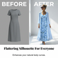 🌸👗 Elegant to-delt blomsterkjolesett for damer – Perfekt sommerferie-look