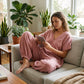 Løs sommerjumpsuit med V-hals for kvinner