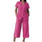 Dame sommerlig fritidssett – 2 deler
