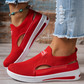 Sommer-slip-on-tursko for kvinner