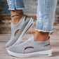 Sommer-slip-on-tursko for kvinner