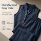 Women's Loose Sleeveless Top & Pants 2-Piece Set 