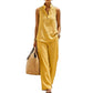 Women's Loose Sleeveless Top & Pants 2-Piece Set 