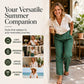 Women's Cotton Linen Straight Leg Pants