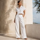 Women's Cotton Linen Straight Leg Pants