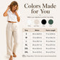 Women's Cotton Linen Straight Leg Pants