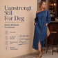 Off-shoulder dongerikjole for kvinner