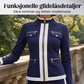 Dame 2-delt fargeblokk treningsdress-sett