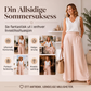 Løse, flytende videbensbukser for kvinner
