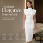 Women's Elegant Mock Neck Bodycon Dress