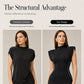 Women's Elegant Mock Neck Bodycon Dress