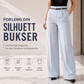 Elegante høytaljerede dressbukser for kvinner