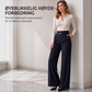 Elegante høytaljerede dressbukser for kvinner
